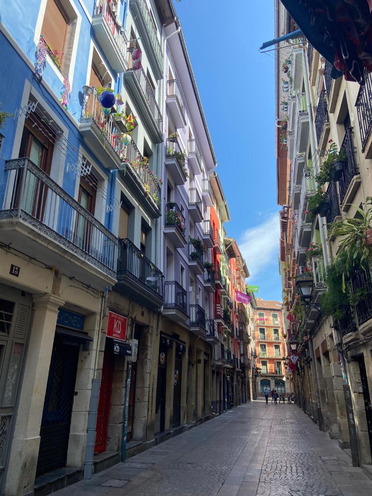 Apartamento Deluxe Casco Viejo Bilbao Exteriör bild
